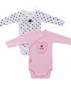 Pack 2 bodys ratoncito rosa