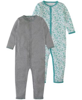 Pack pijamas bicolor turquesa Mini de Name it