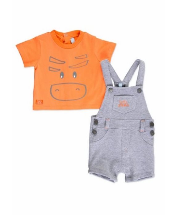 Conjunto camiseta y peto bebé de Losan